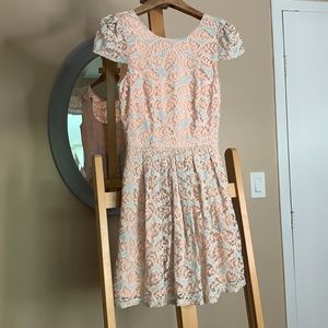 Lace cocktail dress